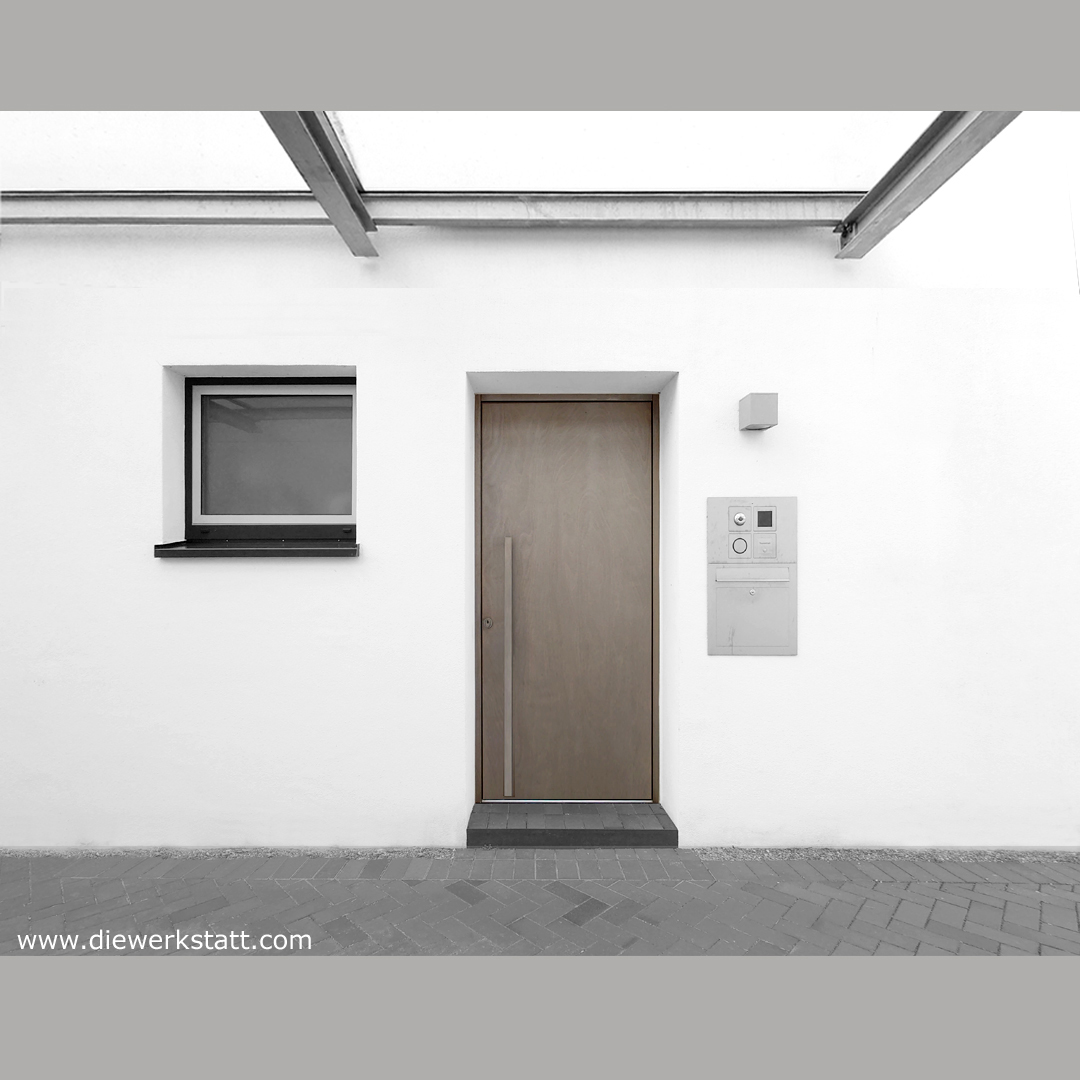 moderne Haustür flächenbündig Bauhaus minimalistisch, die schönsten Haustüren mit Einbau in Luxemburg Trier Köln Bonn Mainz Wiesbaden Heidelberg